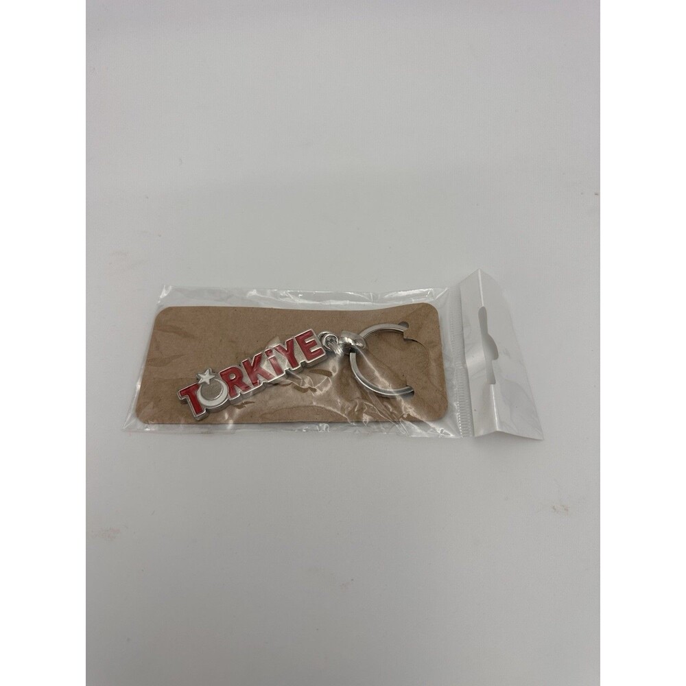 Turkey Metal Keychain Turkish Flag Souvenir Key Ring New